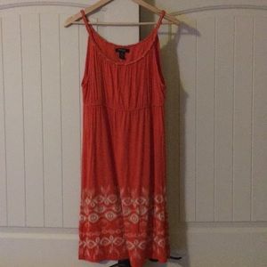 Orange Flowing Dress from Style&Co